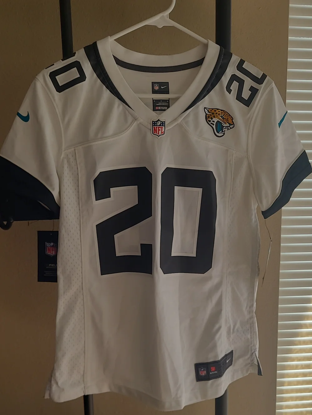 NFL Nike Players Jacksonville Jaguars #20 Ramsey Women's Football Jersey
